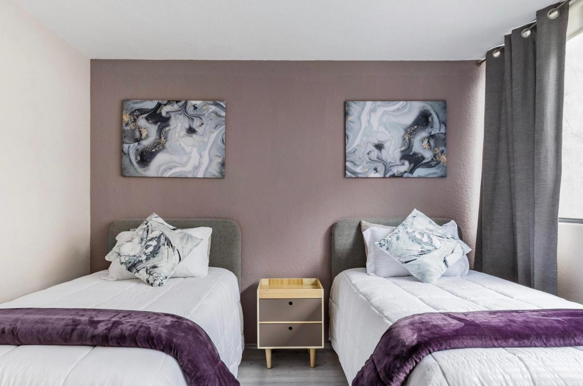Cozy Roma Norte Flat - Parking- Wifi - Sleeps 6 Mexico-stad Buitenkant foto